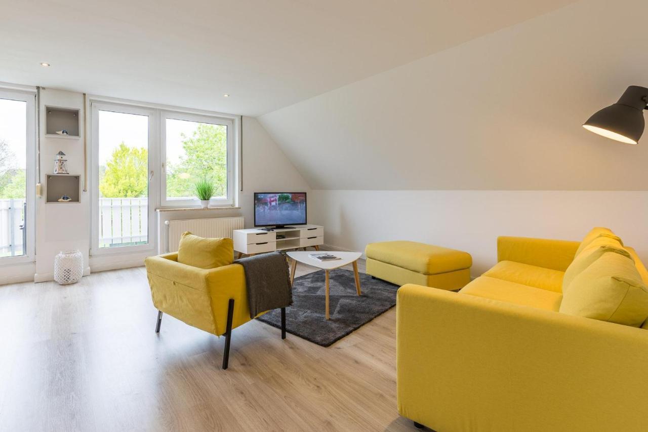 Ferienhaus Glockenstrasse Ferienwohnung Ostseehoehe Appartement 2 沙博伊茨 外观 照片
