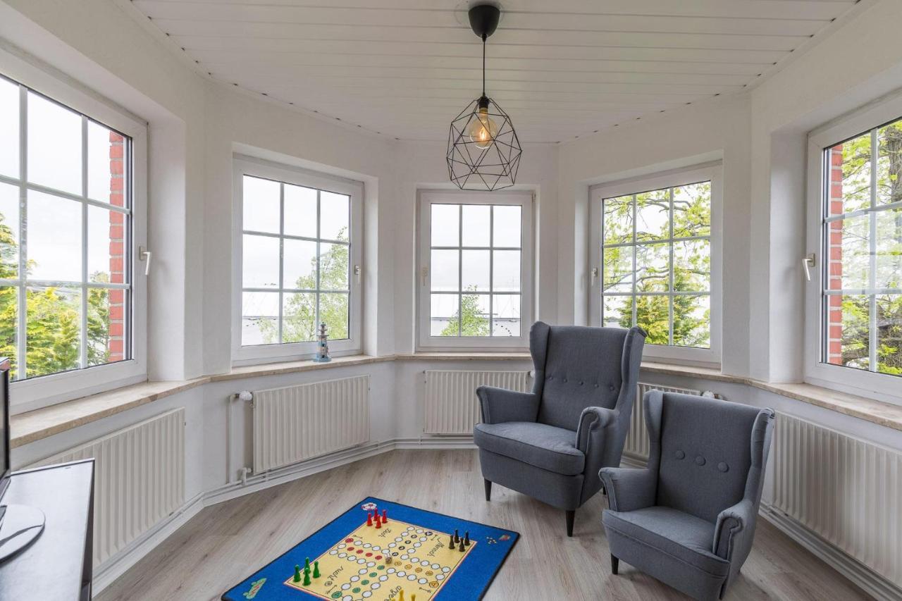 Ferienhaus Glockenstrasse Ferienwohnung Ostseehoehe Appartement 2 沙博伊茨 外观 照片
