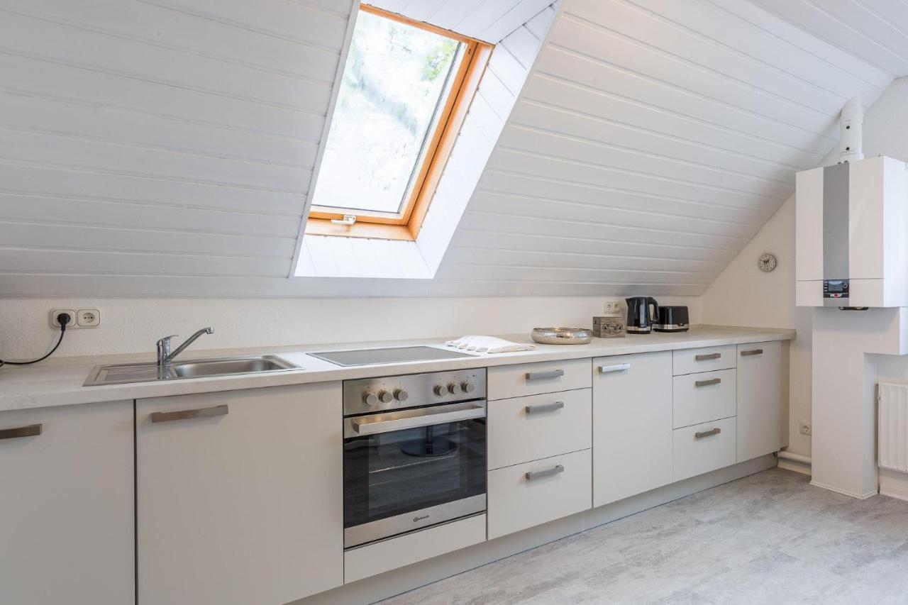 Ferienhaus Glockenstrasse Ferienwohnung Ostseehoehe Appartement 2 沙博伊茨 外观 照片